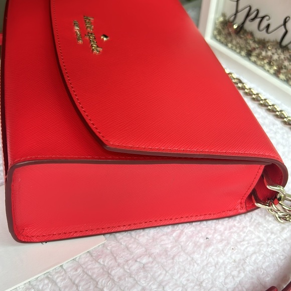 Kate Spade Carson Convertible Crossbody red bag. NWOT - Picture 8 of 10